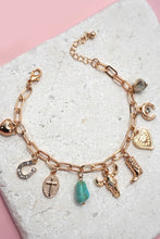 Load image into Gallery viewer, Western Charm Bracelet