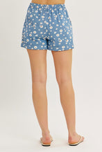 Load image into Gallery viewer, Floral Print Denim Shorts