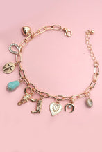 Load image into Gallery viewer, Western Charm Bracelet
