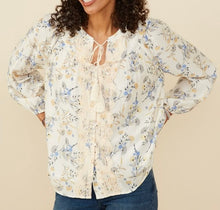 Load image into Gallery viewer, Crochet Lace Button Up Blouse