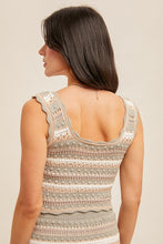 Load image into Gallery viewer, Scallop Edge Knit Top