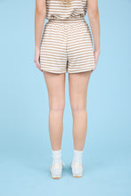 Load image into Gallery viewer, Striped Henley Top and Shorts Set