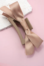 Load image into Gallery viewer, Satin Bow Claw Hair Clip