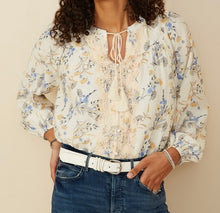 Load image into Gallery viewer, Crochet Lace Button Up Blouse