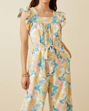 Load image into Gallery viewer, Floral Wide Leg Jumpsuit