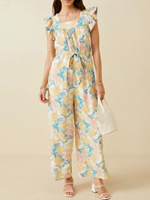 Load image into Gallery viewer, Floral Wide Leg Jumpsuit