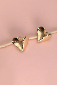 Heart Stud Earrings