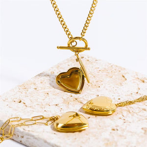 Heart Locket Necklace