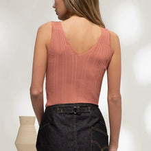 Load image into Gallery viewer, Sweater Knit Tank Top