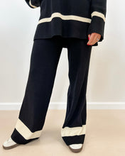 Load image into Gallery viewer, Contrast Trim Sweater &amp; Pants Set