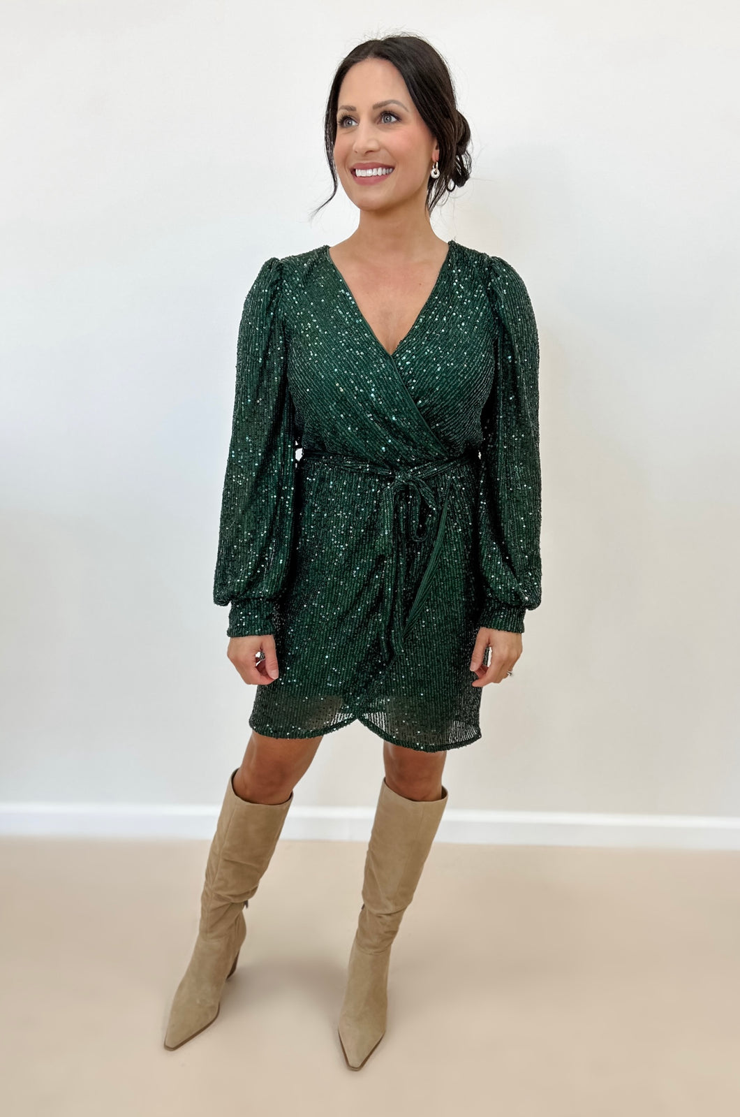 Sequin Mini Dress