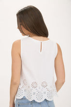 Load image into Gallery viewer, Eyelet Hem Blouse