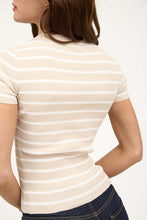 Load image into Gallery viewer, Striped Collared Sweater Top