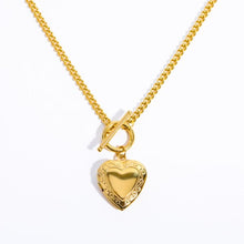 Load image into Gallery viewer, Heart Locket Necklace