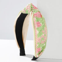Load image into Gallery viewer, Floral Embroidered Headband