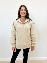 Load image into Gallery viewer, Half Zip Pullover Sweater