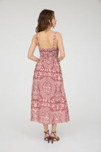 Load image into Gallery viewer, Floral Damask Midi Dress