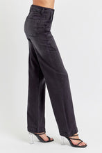 Load image into Gallery viewer, High Rise Wide Leg Cargo Jeans