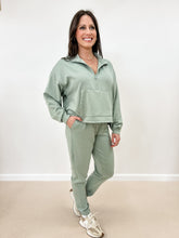 Load image into Gallery viewer, Half Zip Pullover and Jogger Set