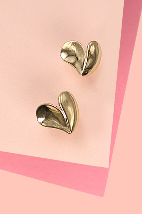 Heart Stud Earrings