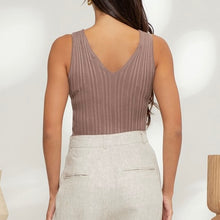 Load image into Gallery viewer, Sweater Knit Tank Top