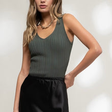 Load image into Gallery viewer, Sweater Knit Tank Top