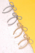 Load image into Gallery viewer, Rope Bow Stud Earrings