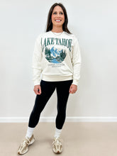 Load image into Gallery viewer, “Lake Tahoe California&quot; Terry Graphic Sweatshirt