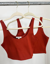 Load image into Gallery viewer, Ponte Basic Crop Tank Top (6 Colors Available)