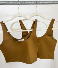 Load image into Gallery viewer, Ponte Basic Crop Tank Top (6 Colors Available)