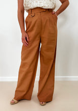 Load image into Gallery viewer, Linen Wide Leg Pants