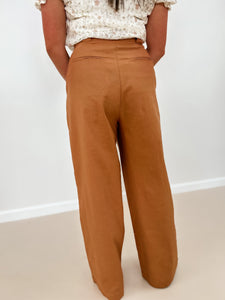 Linen Wide Leg Pants