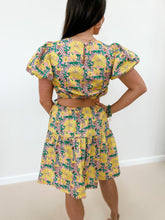 Load image into Gallery viewer, Floral Puff Sleeve Mini Dress