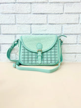 Load image into Gallery viewer, Woven Lasercut Crossbody Bag (3 Colors Available)