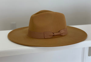 Wide Brim Felt Panama Hat