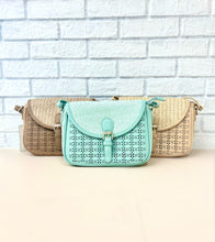 Load image into Gallery viewer, Woven Lasercut Crossbody Bag (3 Colors Available)