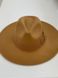 Wide Brim Felt Panama Hat