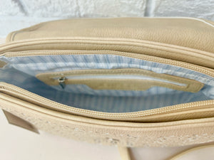 Woven Lasercut Crossbody Bag (3 Colors Available)