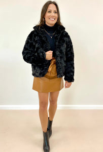 Faux Fur Teddy Jacket