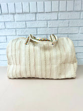 Load image into Gallery viewer, Handwoven Striped Weekender Bag