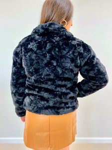 Faux Fur Teddy Jacket