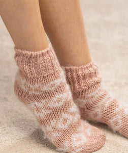 Fuzzy Nordic Socks