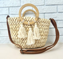 Load image into Gallery viewer, Seagrass Satchel Bag