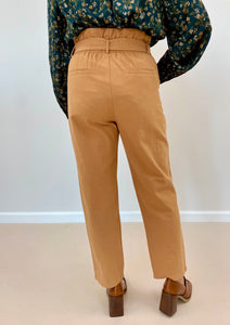 Paperbag Waist Pants (2 Colors Available)