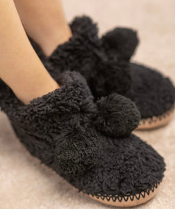 Fuzzy Bootie Slippers (3 Colors Available)