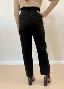 Paperbag Waist Pants (2 Colors Available)