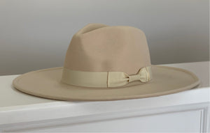 Wide Brim Felt Panama Hat