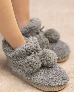 Fuzzy Bootie Slippers (3 Colors Available)