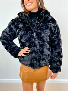 Faux Fur Teddy Jacket